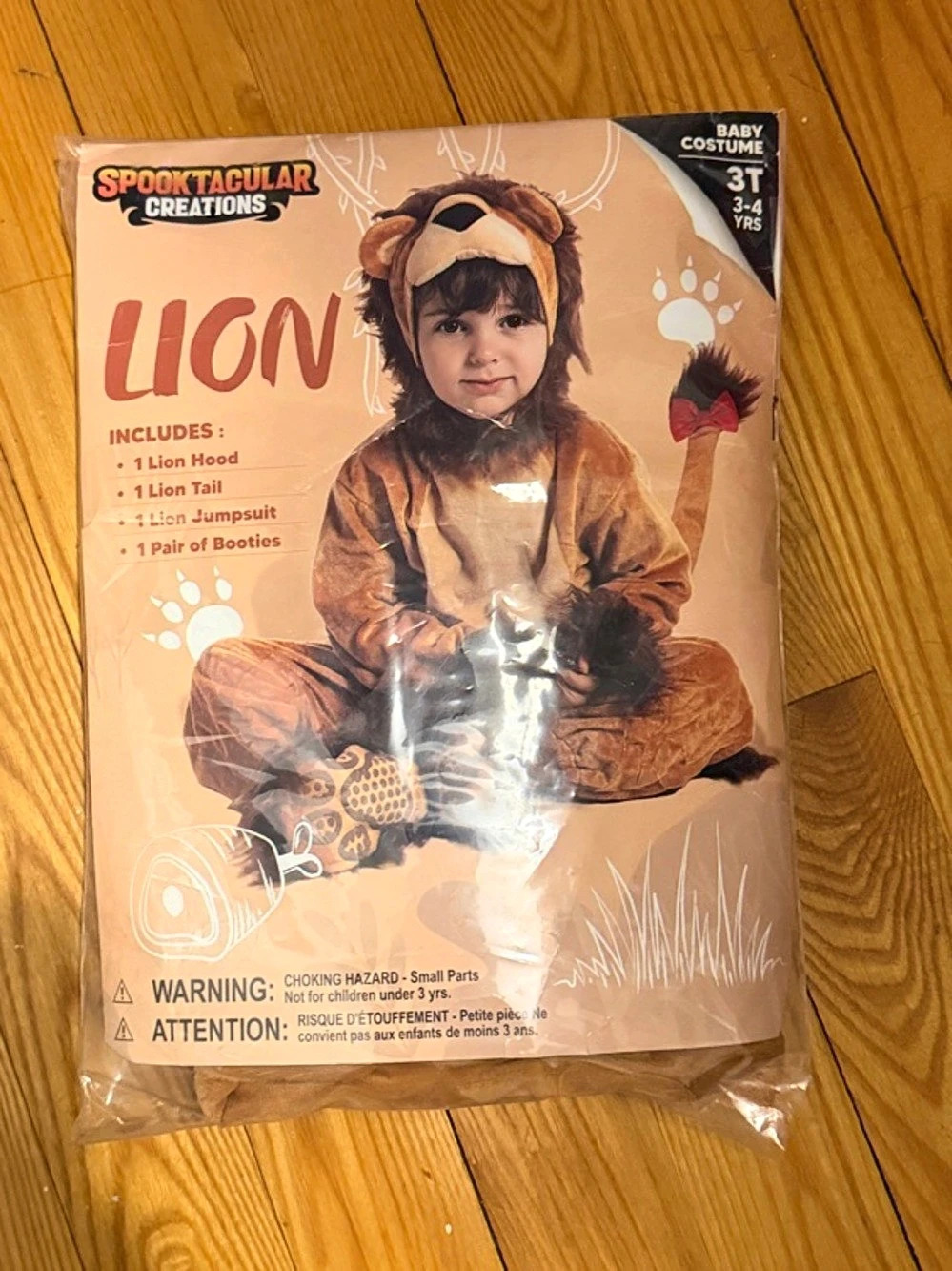 Spooktacular Creations Baby Lion Costume Boys 3T